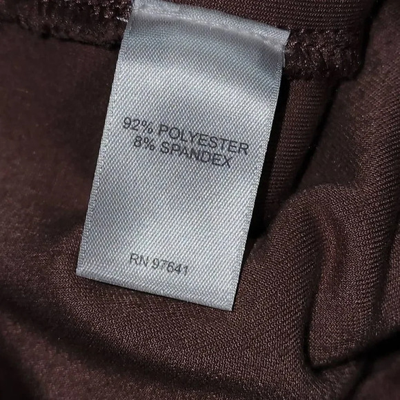 J Jill Pure Jill Womens Brown Velour Track Pants Small - Picture 4 of 4